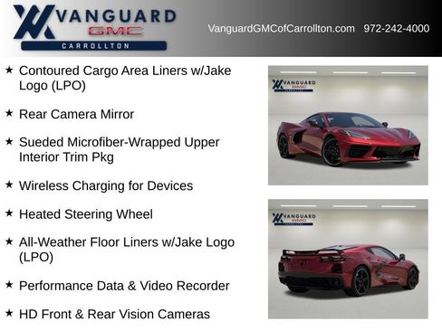 Used 2023 Chevrolet Corvette Stingray Premium Cpe w/ Z51 Performance Package RWD image 24