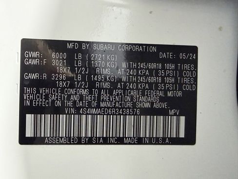 Used 2024 Subaru Ascent Premium w/ Convenience Package image 34