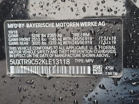 Used 2019 BMW X3 xDrive30i w/ Premium Package AWD/4WD image 15