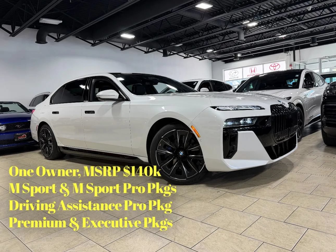 Used 2024 BMW i7 xDrive60 w/ Executive Package AWD/4WD image 1
