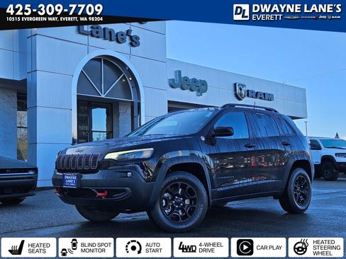 Used 2022 Jeep Cherokee Trailhawk w/ Trailer Tow Group AWD/4WD image 1