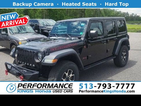 Used 2021 Jeep Wrangler Unlimited Rubicon w/ LED Lighting Group AWD/4WD image 1