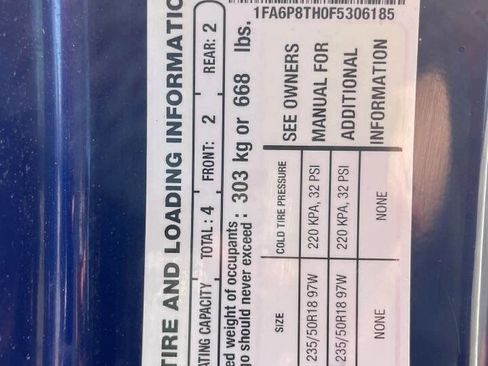 Used 2015 Ford Mustang Premium w/ Equipment Group 201A image 39