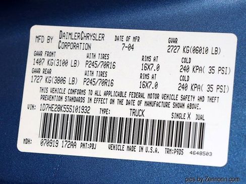 Used 2005 Dodge Dakota ST RWD image 26