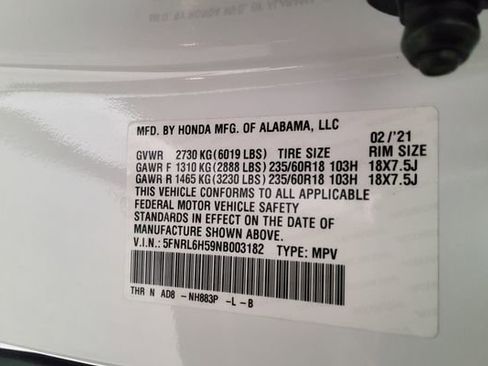Used 2022 Honda Odyssey EX image 42