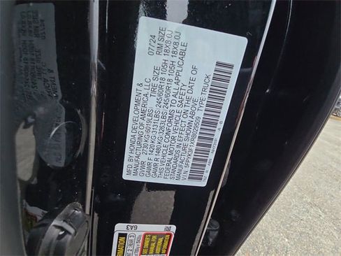 Used 2024 Honda Ridgeline Sport image 34