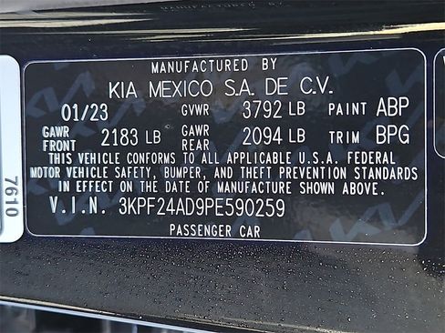 Certified 2023 Kia Forte LXS image 25