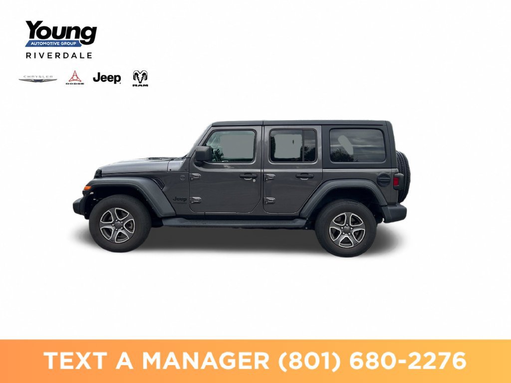 Used 2022 Jeep Wrangler Unlimited Sport AWD/4WD image 2