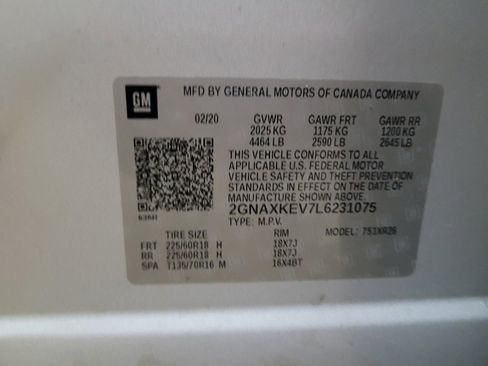 Used 2020 Chevrolet Equinox LT FWD image 33