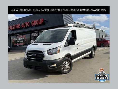 Used 2020 Ford Transit 350 Low Roof AWD w/ Upfitter Package image 1