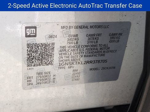 Certified 2024 Chevrolet Tahoe High Country AWD/4WD image 29