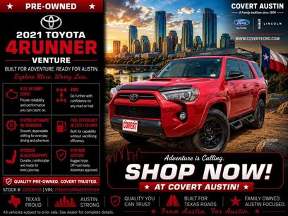 Used 2021 Toyota 4Runner Venture w/ Moonroof Package