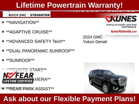 Used 2024 GMC Yukon Denali w/ Max Trailering Package AWD/4WD image 3