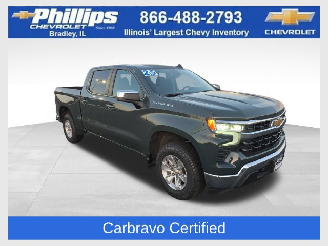 Certified 2025 Chevrolet Silverado 1500 LT w/ LPO, Liner Protection Package AWD/4WD 360° Tour