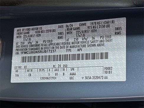 Used 2024 Ford Escape Active w/ Tech Pack #1 image 27