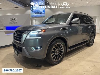 Used 2022 Nissan Armada Platinum w/ Captain's Chairs Package