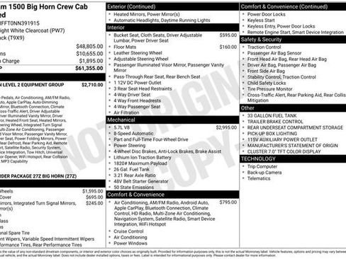 Used 2022 RAM 1500 Big Horn AWD/4WD image 27