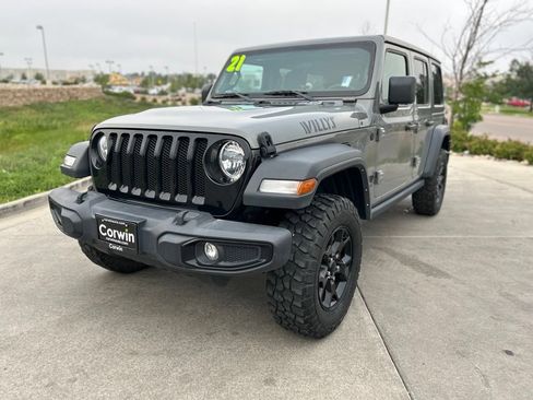 Used 2021 Jeep Wrangler Unlimited Sport AWD/4WD image 3