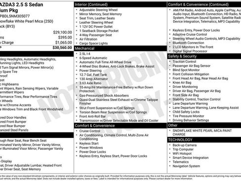 Used 2022 MAZDA MAZDA3 s image 6