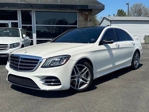 Used 2020 Mercedes-Benz S 450 Sedan w/ AMG Line Exterior image 1