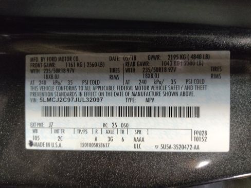 Used 2018 Lincoln MKC Select w/ Select Plus Package FWD image 33