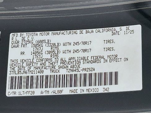 New 2026 Toyota Tacoma TRD Sport image 27