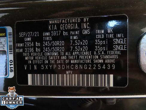 Used 2022 Kia Telluride EX w/ EX Premium Package image 32