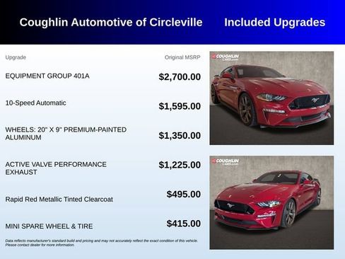 Used 2022 Ford Mustang GT Premium w/ Equipment Group 401A RWD image 3
