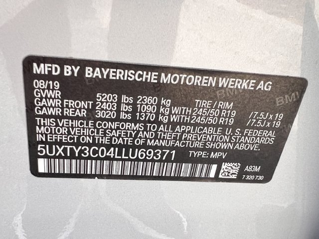 Used 2020 BMW X3 sDrive30i RWD image 27