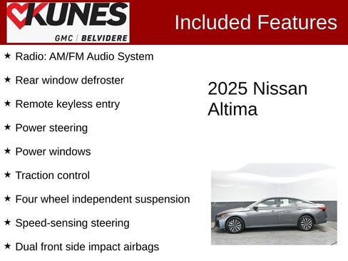 Used 2025 Nissan Altima 2.5 SV FWD image 2