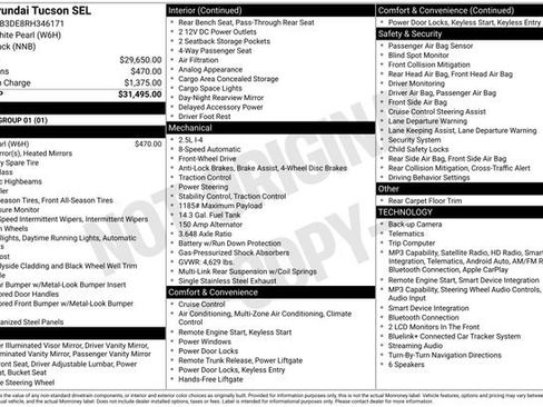 Used 2024 Hyundai Tucson SEL FWD image 10