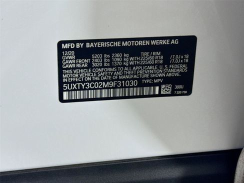Used 2021 BMW X3 sDrive30i RWD image 34