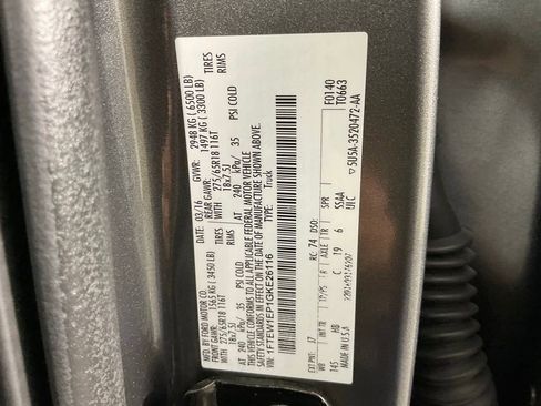 Used 2016 Ford F150 Lariat w/ Equipment Group 501A Mid image 27