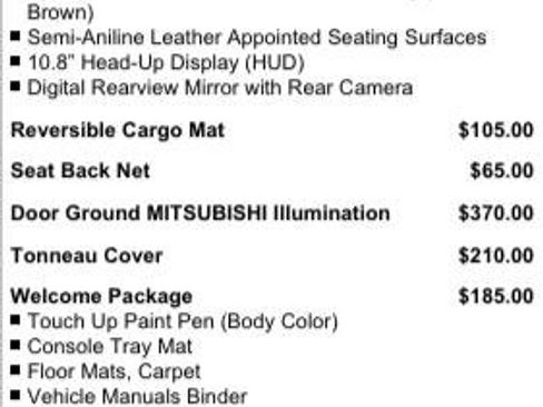 Used 2025 Mitsubishi Outlander SEL image 64