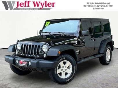 Used 2017 Jeep Wrangler Unlimited Sport w/ Mopar Black Appearance Group