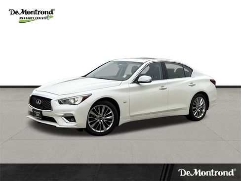 Used 2019 INFINITI Q50 Luxe w/ Essential Package (3.0T Luxe) image 1