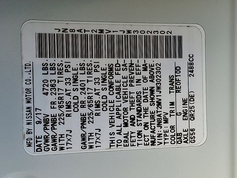 Used 2018 Nissan Rogue SV w/ Premium Package image 28