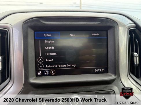 Used 2020 Chevrolet Silverado 2500 W/T w/ WT Convenience Package AWD/4WD image 18
