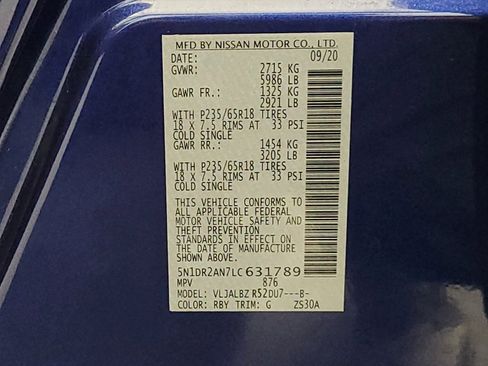 Used 2020 Nissan Pathfinder S image 33