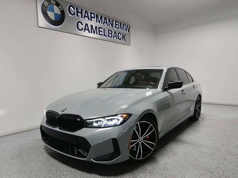 Certified 2023 BMW 330i Sedan w/ M Sport Package RWD image 1