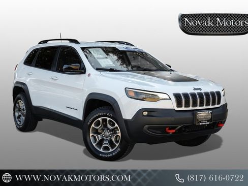 Used 2022 Jeep Cherokee Trailhawk w/ Premium Leather Package image 1