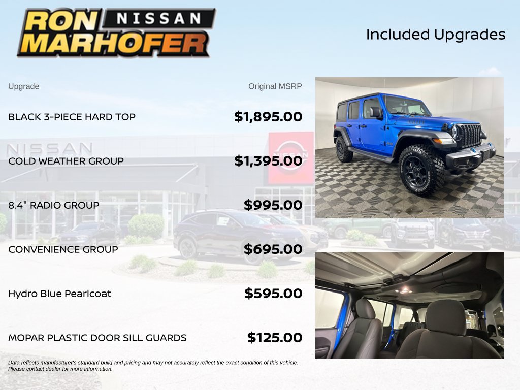Used 2023 Jeep Wrangler Unlimited w/ Cold Weather Group AWD/4WD image 6