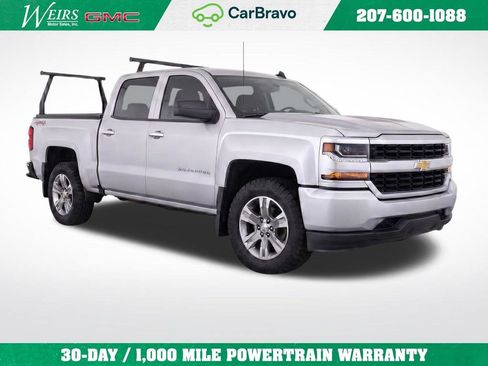 Used 2019 Chevrolet Silverado 1500 Custom w/ Custom Convenience Package AWD/4WD image 1