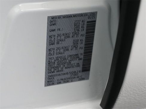 New 2025 Nissan Frontier SV image 20