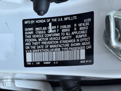 Used 2020 Honda Civic LX image 38