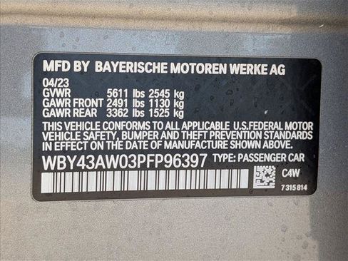 Certified 2023 BMW i4 eDrive35 w/ Premium Package RWD image 26
