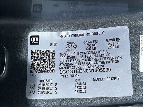 Used 2022 Chevrolet Colorado ZR2 image 31