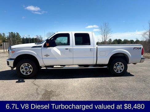 Used 2016 Ford F350 Lariat w/ Lariat Ultimate Package AWD/4WD image 3