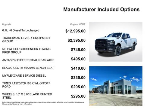 New 2026 RAM 2500 Tradesman AWD/4WD image 7
