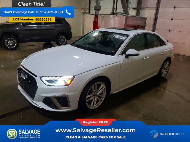 Used 2022 Audi A4 2.0T Premium Plus AWD/4WD image 1
